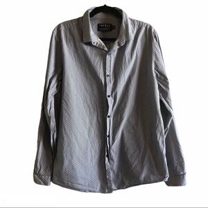 Topman Cotton Button Down Shirt XL